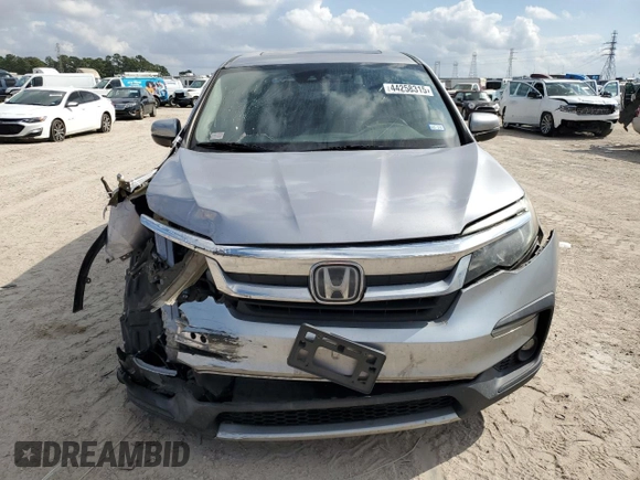 2019 Honda Pilot EX-L with VIN 5FNYF5H49KB013887, listed as a Copart auction lot 44258315 with 159,115 mi miles and Salvage title. Bid and sale history available at DreamBid. Image 5.