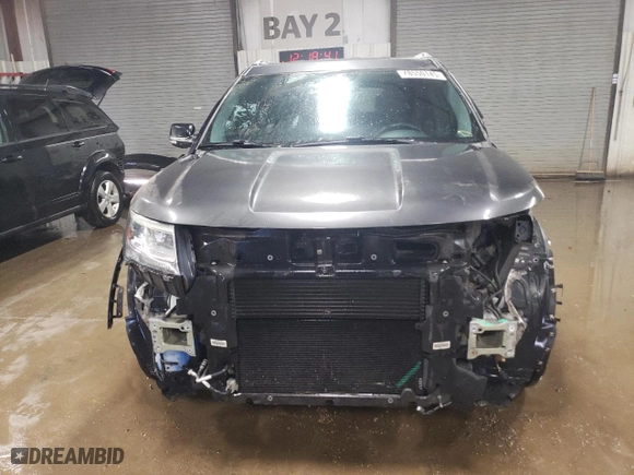 2017 Ford Explorer XLT with VIN 1FM5K8DH7HGB88643, listed as a Copart auction lot 48550145 with 159,670 mi miles and Salvage Title. Bid and sale history available at carsss.com. Image 5.