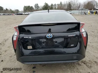 2016 Toyota Prius Four with VIN JTDKARFU7G3008612, listed as a Copart auction lot 84472064 with 179,635 mi miles and Salvage Title. Bid and sale history available at carsss.com. Image 6.