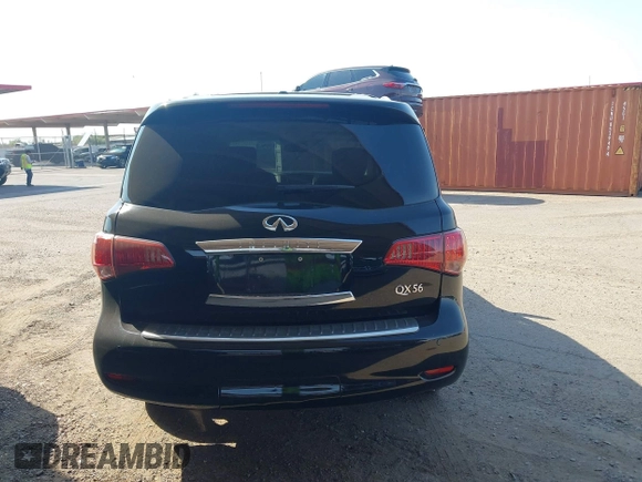 2012 Infiniti QX56 7-passenger with VIN JN8AZ2NF8C9518509, listed as a IAAI auction lot 42732292 with 165,844 mi miles and . Bid and sale history available at DreamBid. Image 16.