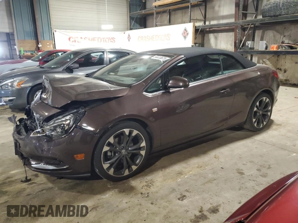 2016 Buick Cascada Premium с VIN W04WT3N50GG123624, выставлен на аукционе Copart как лот 54413675 с пробегом 68 636 миль миль и Списание • Salvage title. История ставок и продаж доступна на DreamBid. Изображение 1.