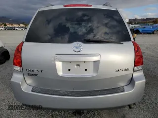 2004 Nissan Quest SE with VIN 5N1BV28U94N325571, listed as a Copart auction lot 80979264 with 0 mi miles and Clean Title. Bid and sale history available at carsss.com. Image 6.