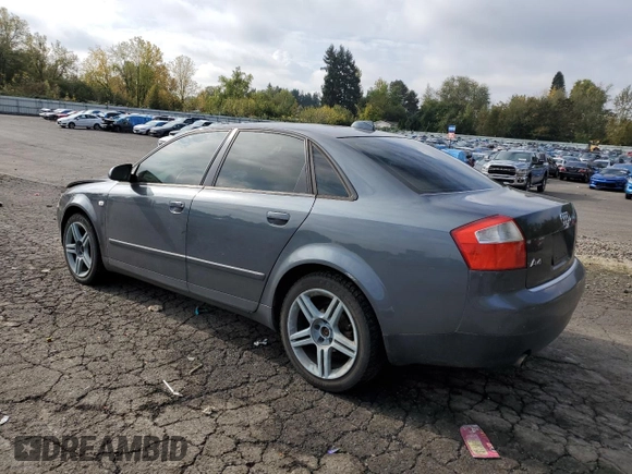 2004 Audi A4 1.8T with VIN WAULC68E84A017441, listed as a Copart auction lot 77380194 with 161,257 mi miles and Salvage Title. Bid and sale history available at carsss.com. Image 2.
