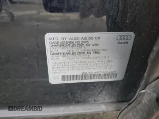 2009 Audi Q5 Premium Plus z VIN WA1KK78R79A054489, wystawiony jako Copart lot #51126435 z przebiegiem 201 730 mil mil oraz Szkoda całkowita • Salvage title. Historia ofert i sprzedaży dostępna na DreamBid. Obrazek 12.