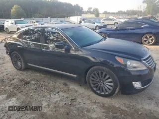 2016 Hyundai Equus Signature z VIN KMHGH4JHXGU106151, wystawiony jako Copart lot #65985024 z przebiegiem 92 629 mil mil oraz Szkody całkowita. Historia ofert i sprzedaży dostępna na DreamBid. Obrazek 4.