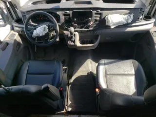 2022 Ford Transit Cargo with VIN 1FTBR3U88NKA64508, listed as a Copart auction lot 55091405 with 81,200 mi miles and Salvage Title. Bid and sale history available at DreamBid. Image 8.