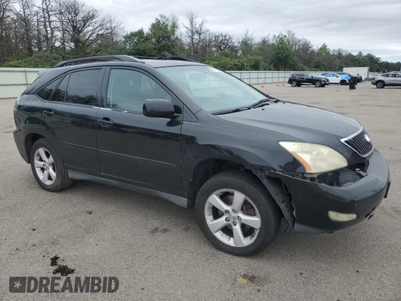 2006 Lexus RX 330 with VIN 2T2GA31U86C051674, listed as a Copart auction lot 62016765 with Not provided miles and Salvage title. Bid and sale history available at DreamBid. Image 4.