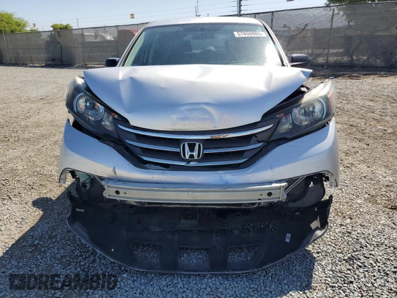 2013 Honda CR-V LX with VIN 2HKRM3H32DH514162, listed as a Copart auction lot 57850865 with 155,589 mi miles and Salvage title. Bid and sale history available at DreamBid. Image 5.