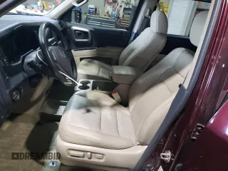 2013 Honda Ridgeline RTL with VIN 5FPYK1F59DB018582, listed as a Copart auction lot 61022245 with 126,892 mi miles and Salvage title. Bid and sale history available at DreamBid. Image 7.