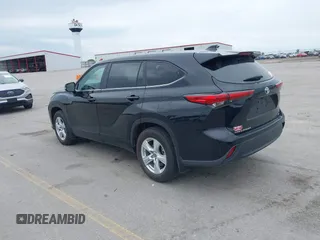 2023 Toyota Highlander L with VIN 5TDKDRBH2PS515299, listed as a IAAI auction lot 42336203 with 23,301 mi miles and . Bid and sale history available at DreamBid. Image 3.
