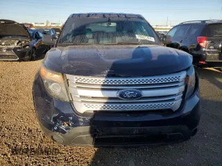 2014 Ford Utility Police Interceptor with VIN 1FM5K8AR8EGC26647, listed as a Copart auction lot 76027324 with 101,429 mi miles and Salvage Title. Bid and sale history available at carsss.com. Image 5.