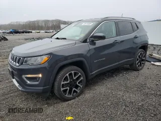 2018 Jeep Compass Limited with VIN 3C4NJDCB6JT482145, listed as a Copart auction lot 52419305 with 130,242 mi miles and Salvage Title. Bid and sale history available at carsss.com. Image 1.