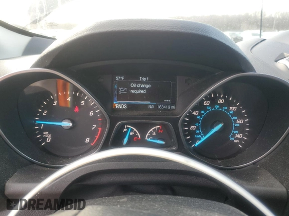 2015 Ford Escape SE with VIN 1FMCU9GX6FUB30127, listed as a Copart auction lot 47383105 with 163,419 mi miles and Salvage Title. Bid and sale history available at DreamBid. Image 9.