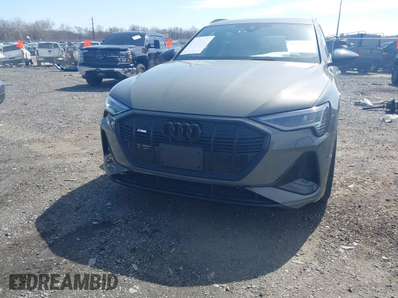 2022 Audi e-tron Chronos with VIN WA1VABGEXNB024392, listed as a IAAI auction lot 41828384 with 35,637 mi miles. Bid and sale history available at carsss.com. Image 13.