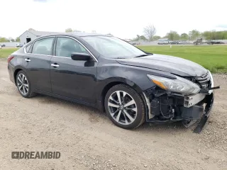 2017 Nissan Altima SR with VIN 1N4AL3AP9HC148740, listed as a Copart auction lot 55351675 with 75,930 mi miles and Salvage Title. Bid and sale history available at DreamBid. Image 4.