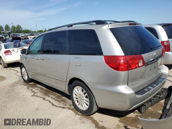 2008 Toyota Sienna XLE with VIN 5TDZK22CX8S179595, listed as a Copart auction lot 55465044 with 142,204 mi miles and Salvage Title. Bid and sale history available at carsss.com. Image 2.