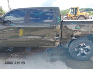 2021 Ram 1500 Big Horn with VIN 1C6SRFFT1MN669218, listed as a IAAI auction lot 42366224 with 50,230 mi miles and . Bid and sale history available at DreamBid. Image 6.