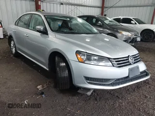 2014 Volkswagen Passat S with VIN 1VWAT7A33EC104563, listed as a IAAI auction lot 42471984 with 122,926 mi miles and . Bid and sale history available at DreamBid. Image 1.