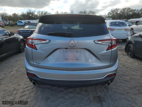 2020 Acura RDX with VIN 5J8TC1H36LL001957, listed as a Copart auction lot 79183484 with 0 mi miles and Salvage Title. Bid and sale history available at carsss.com. Image 6.