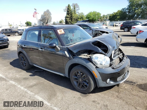 2016 MINI Countryman with VIN WMWZB3C58GWR47074, listed as a Copart auction lot 57174885 with 83,062 mi miles and Salvage title. Bid and sale history available at DreamBid. Image 4.