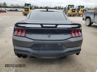 2024 Ford Mustang Dark Horse with VIN 1FA6P8R04R5503740, listed as a Copart auction lot 42720915 with 8,524 mi miles and Salvage Title. Bid and sale history available at carsss.com. Image 6.