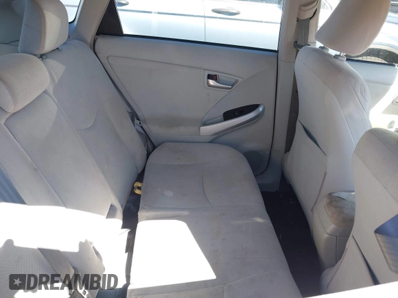 2012 Toyota Prius One with VIN JTDKN3DU2C1583355, listed as a IAAI auction lot 41722170 with 83,821 mi miles. Bid and sale history available at carsss.com. Image 8.