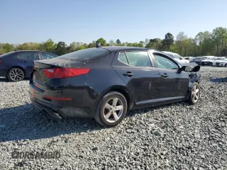 2015 Kia Optima LX with VIN 5XXGM4A70FG484510, listed as a Copart auction lot 53712335 with 0 mi miles and Clean Title. Bid and sale history available at carsss.com. Image 3.