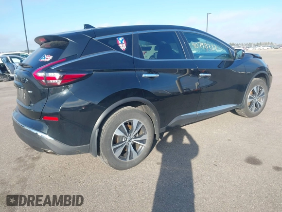 2020 Nissan Murano S with VIN 5N1AZ2AS1LN172482, listed as a IAAI auction lot 40798737 with 42,509 mi miles and . Bid and sale history available at DreamBid. Image 4.