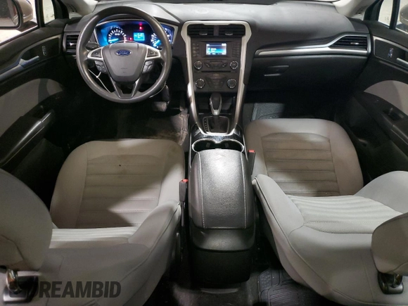 2015 Ford Fusion S with VIN 3FA6P0G75FR136776, listed as a Copart auction lot 50417065 with 233,363 mi miles and Salvage Title. Bid and sale history available at DreamBid. Image 8.