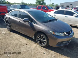 2015 Honda Civic EX z VIN 19XFB2F89FE002097, wystawiony jako IAAI lot #42536462 z przebiegiem 85 303 mil mil oraz . Historia ofert i sprzedaży dostępna na DreamBid. Obrazek 1.