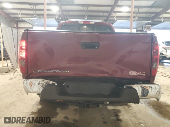 2007 GMC Canyon SLE1 with VIN 1GTCS13E978125613, listed as a Copart auction lot 62387945 with 176,108 mi miles and Salvage title. Bid and sale history available at DreamBid. Image 6.