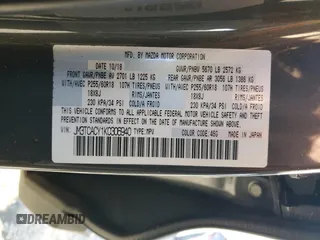 2019 Mazda CX-9 Touring with VIN JM3TCACY1K0306940, listed as a Copart auction lot 42834675 with 99,892 mi miles and Salvage Title. Bid and sale history available at carsss.com. Image 14.