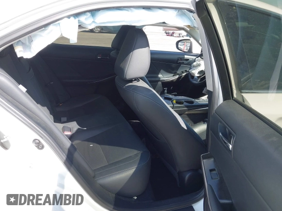 2014 Lexus IS 250 with VIN JTHBF1D20E5017284, listed as a IAAI auction lot 41885179 with 106,957 mi miles. Bid and sale history available at carsss.com. Image 8.