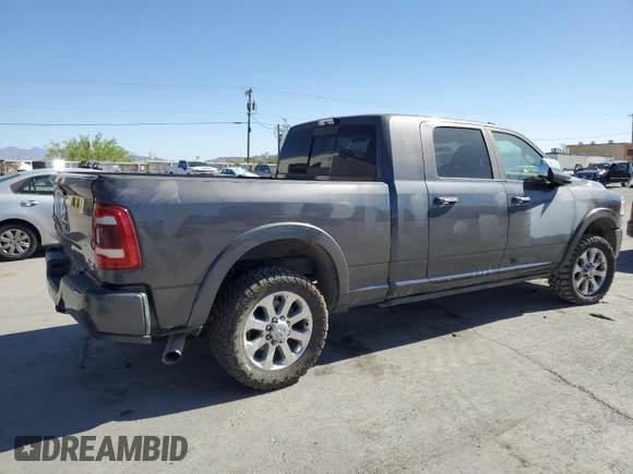 2020 Ram 2500 Laramie with VIN 3C6UR5NL2LG179740, listed as a Copart auction lot 54212795 with 81,612 mi miles and Clean title. Bid and sale history available at DreamBid. Image 3.