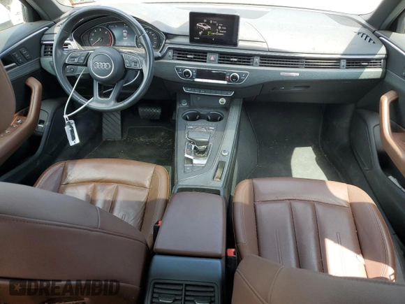 2018 Audi A4 Premium с VIN WAUDNAF41JA096443, выставлен на аукционе Copart как лот 55079265 с пробегом 125 294 миль миль и Списание • Salvage title. История ставок и продаж доступна на DreamBid. Изображение 8.