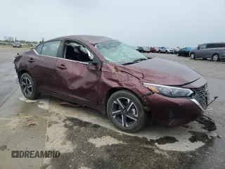 2024 Nissan Sentra SV with VIN 3N1AB8CV4RY241604, listed as a Copart auction lot 51223755 with 31,400 mi miles and Salvage Title. Bid and sale history available at DreamBid. Image 4.