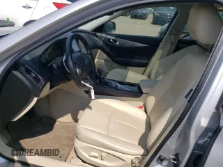 2015 Infiniti Q50 Premium with VIN JN1BV7AR2FM395710, listed as a Copart auction lot 60505055 with 108,333 mi miles and Salvage title. Bid and sale history available at DreamBid. Image 7.