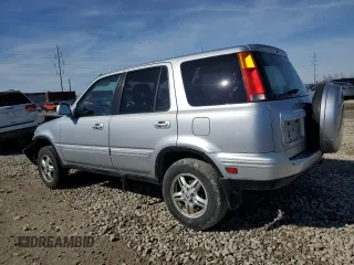 2001 Honda CR-V SE with VIN JHLRD18731C052891, listed as a Copart auction lot 47385895 with 122,108 mi miles and Salvage Title. Bid and sale history available at carsss.com. Image 2.