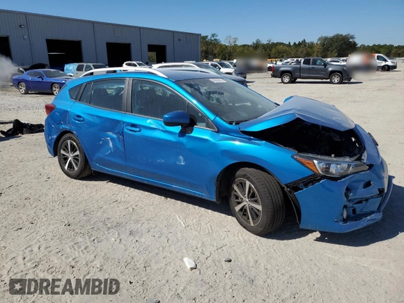 2022 Subaru Impreza Premium с VIN 4S3GTAV6XN3715527, выставлен на аукционе Copart как лот 49606845 с пробегом Не указан миль и На запчасти • Non repairable. История ставок и продаж доступна на DreamBid. Изображение 4.