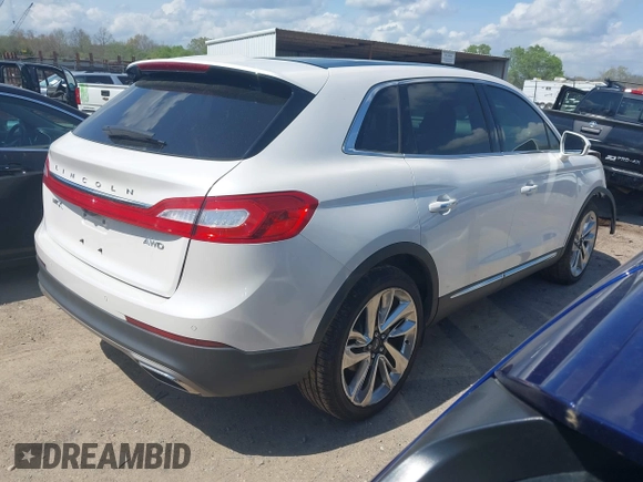 2016 Lincoln MKX Reserve with VIN 2LMTJ8LR6GBL66332, listed as a IAAI auction lot 41932408 with 75,306 mi miles and . Bid and sale history available at DreamBid. Image 4.
