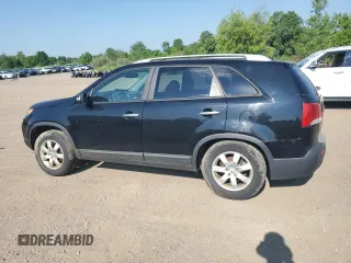 2013 Kia Sorento LX with VIN 5XYKT3A67DG393578, listed as a Copart auction lot 63515725 with 118,168 mi miles and Clean title. Bid and sale history available at DreamBid. Image 2.