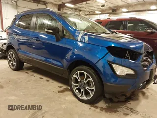 2020 Ford EcoSport SES z VIN MAJ6S3JL8LC321615, wystawiony jako IAAI lot #41840925 z przebiegiem 60 824 mil mil oraz . Historia ofert i sprzedaży dostępna na DreamBid. Obrazek 1.