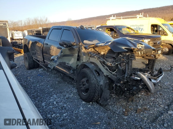 2022 Ram 3500 Big Horn with VIN 3C63RRHL7NG286929, listed as a Copart auction lot 87035694 with 55,955 mi miles and Salvage Title. Bid and sale history available at carsss.com. Image 4.