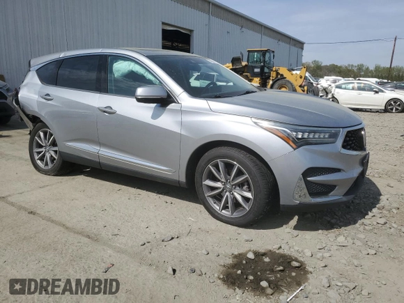 2019 Acura RDX Technology с VIN 5J8TC2H57KL015064, выставлен на аукционе Copart как лот 54500695 с пробегом Не указан миль и Списание • Salvage title. История ставок и продаж доступна на DreamBid. Изображение 4.