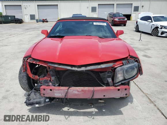 2011 Chevrolet Camaro 2LT with VIN 2G1FC3DD6B9158702, listed as a Copart auction lot 55799765 with 142,101 mi miles and Salvage title. Bid and sale history available at DreamBid. Image 5.