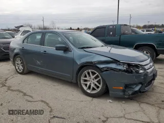 2011 Ford Fusion SEL with VIN 3FAHP0JA0BR334379, listed as a Copart auction lot 48172745 with 91,445 mi miles and Salvage Title. Bid and sale history available at carsss.com. Image 4.