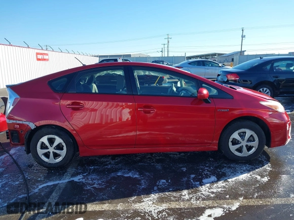 2015 Toyota Prius Four with VIN JTDKN3DU2F1930087, listed as a IAAI auction lot 41561926 with 125,382 mi miles. Bid and sale history available at carsss.com. Image 13.