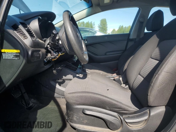 2016 Kia Forte LX z VIN KNAFX4A69G5455729, wystawiony jako Copart lot #59987925 z przebiegiem Nie podano mil oraz Szkoda całkowita • Salvage title. Historia ofert i sprzedaży dostępna na DreamBid. Obrazek 7.