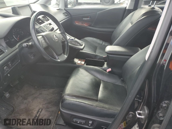 2010 Lexus HS 250h with VIN JTHBB1BA8A2021133, listed as a Copart auction lot 41464225 with 180,810 mi miles and Salvage Title. Bid and sale history available at DreamBid. Image 7.
