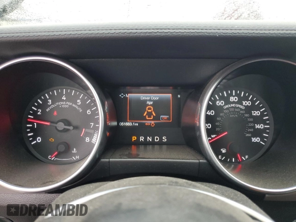 2022 Ford Mustang GT with VIN 1FA6P8CF9N5100621, listed as a Copart auction lot 57861795 with 51,683 mi miles and Salvage title. Bid and sale history available at DreamBid. Image 9.